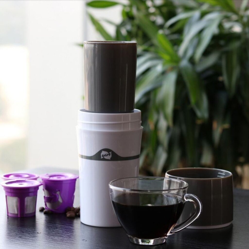 Mini-espressokahvinkeittimet k-kupin kahvinkeitin kotitalouksien matkakahvinkeitin
