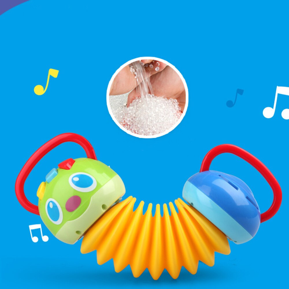 Raupenförmiges akkordeon, pädagogisches baby-musikinstrument für die frühe kindheit