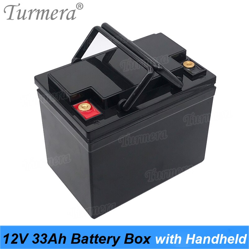La scatola di immagazzinaggio della batteria Turmera 12V 33Ah per la batteria Lifepo4 3.2V 32700 si applica al sistema di energia solare e all'alimentazione ininterrotta A: Blu