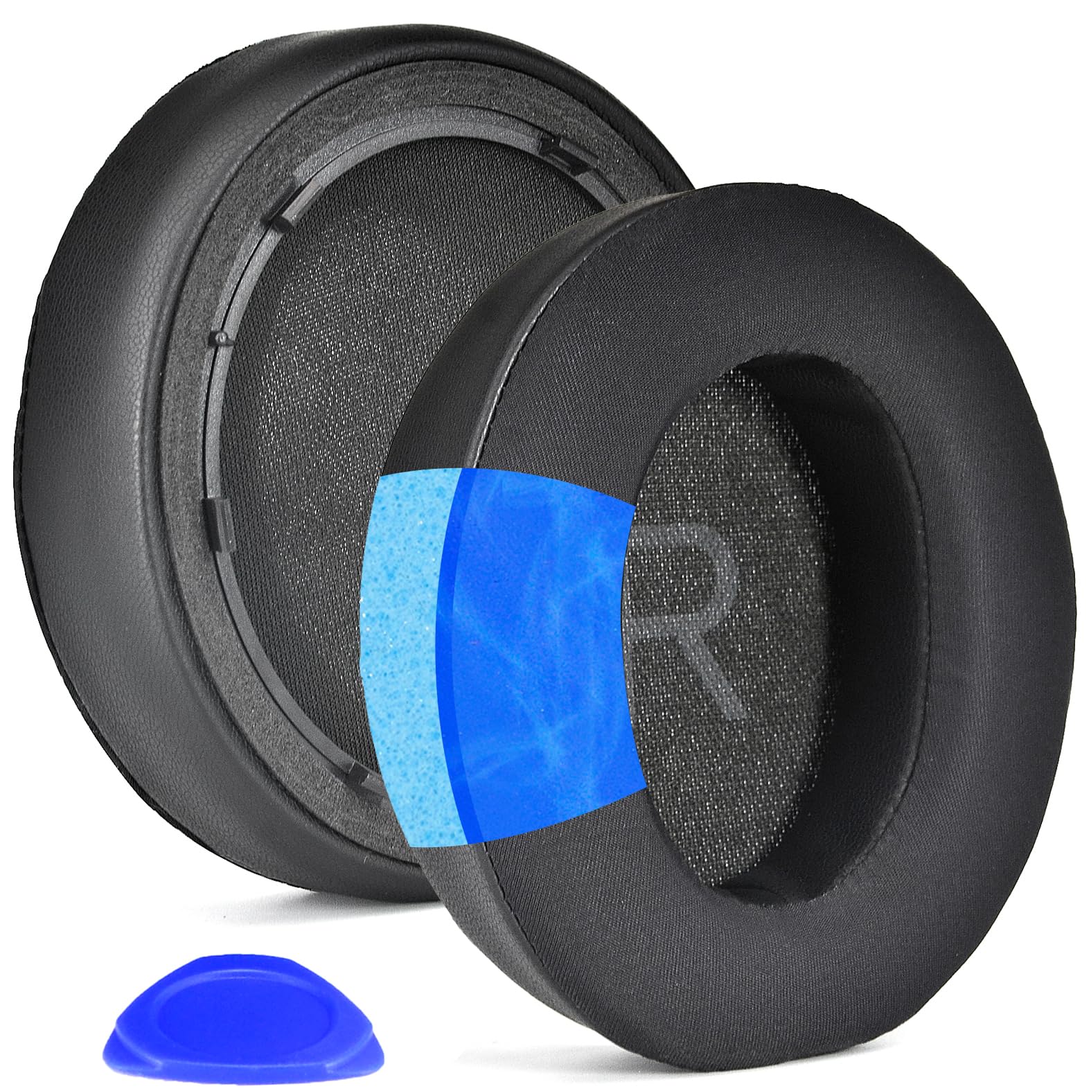 Ersättningsöronkuddar med kylgel för anker soundcore space  q45 brusreducerande hörlurar, bekväma, uppfriskande öronkuddar: Default Title