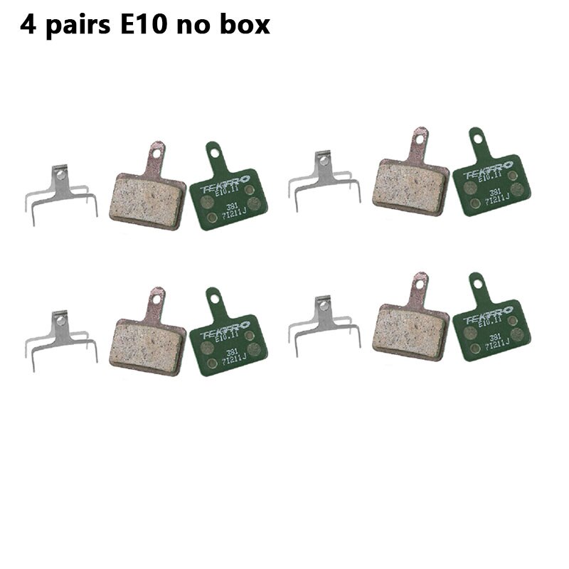 Tektro E10.11 P20.11 Metal Ceramic Disc Brake Pads For Auriga Orion Draco WS Aquila Disc Brake HD-M500 HD-M500 HD-M520 MD-M280: 4 pairs E10 no box