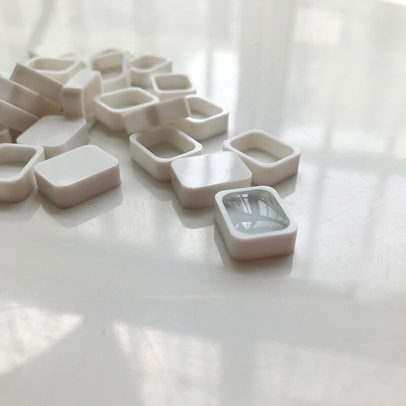 Half Block Half Pans GrapSplit Paint Palette Grid 0.5ml Full 1ml 2ml White Tray Paletas Watercolor Painting Supplies