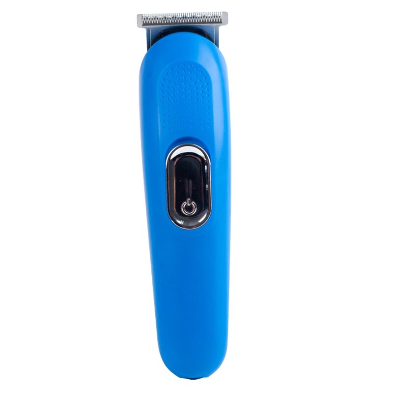 Professionele Mannen Tondeuse Baard Elektrische Tondeuse Kapper Haar Snijmachine Oplaadbare Tondeuse Elektrische Tondeuse: Blue EU Plug