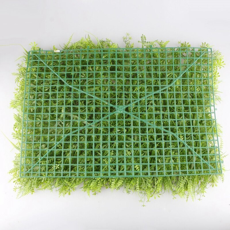 60x40cm Artificial Meadow Artificial Grass Wall Panel for Wedding or Home Decorations - 5 #