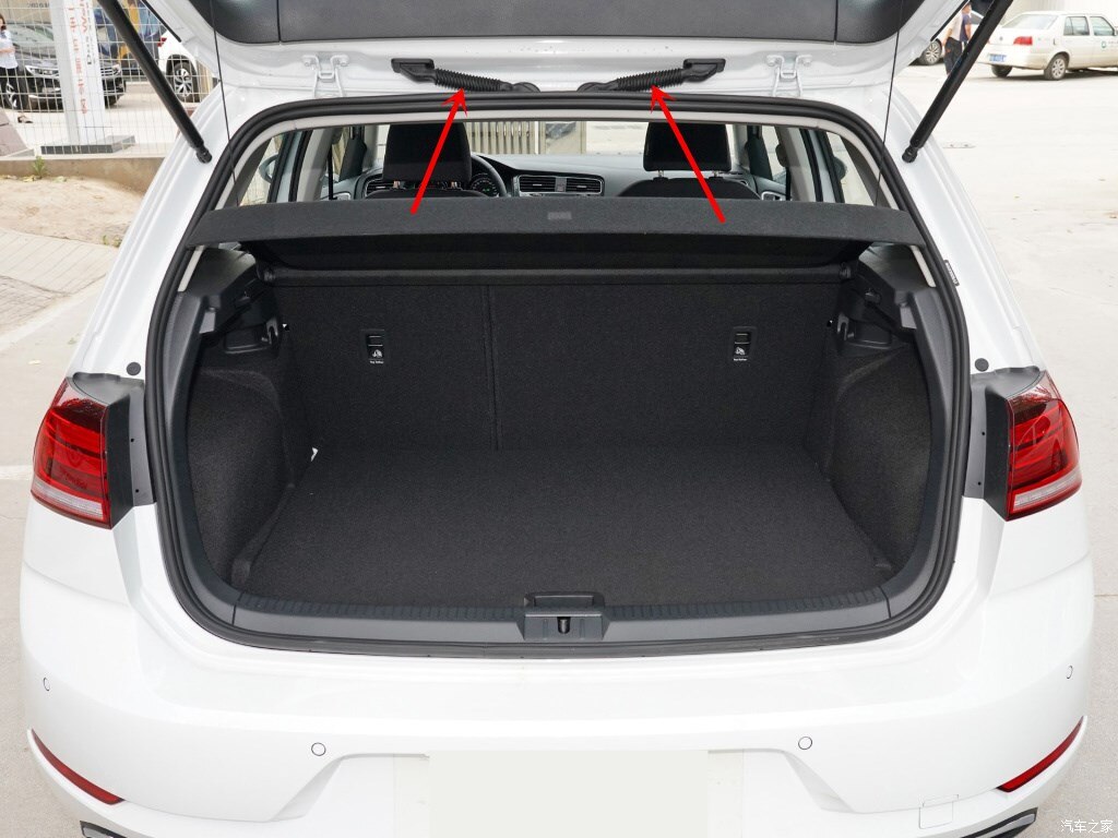 car interior accessories Rear Trunk Lids Harness dustproof waterproof protector Cover Cables Wire Case For VW Golf 7 MK7 R-line