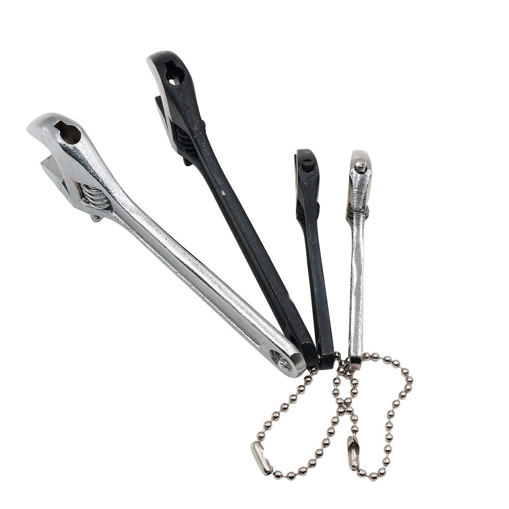 2.5 inch and 4 inch mini metal adjustable spanner wrenches can be used as pendant jaw wrenches 0-15mm 0-10mm