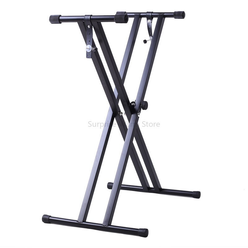 Electronic piano stand bracket 61 keys 76 Keys 88 keys universal electric piano stand home X zither 5 Gear Height Adjustable: Default Title