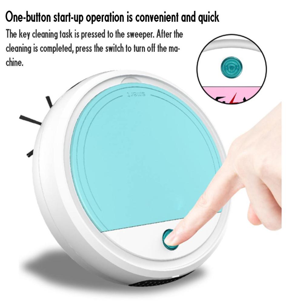 Robot Stofzuiger 4-In-1 Smart Stofzuiger Volautomatische 3200Pa Usb Opladen Vegen Mini Vacuüm cleaner Robot Vacuüm