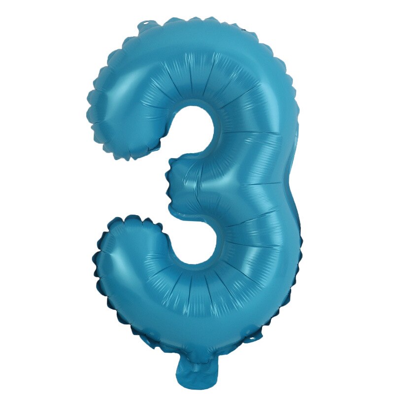 16 Inch Macaron Blue Pink Foil Number Balloons 0 1 2 3 4 5 6 7 8 9 Birthday Party Baby Shower Wedding Decoration Festival Ballon