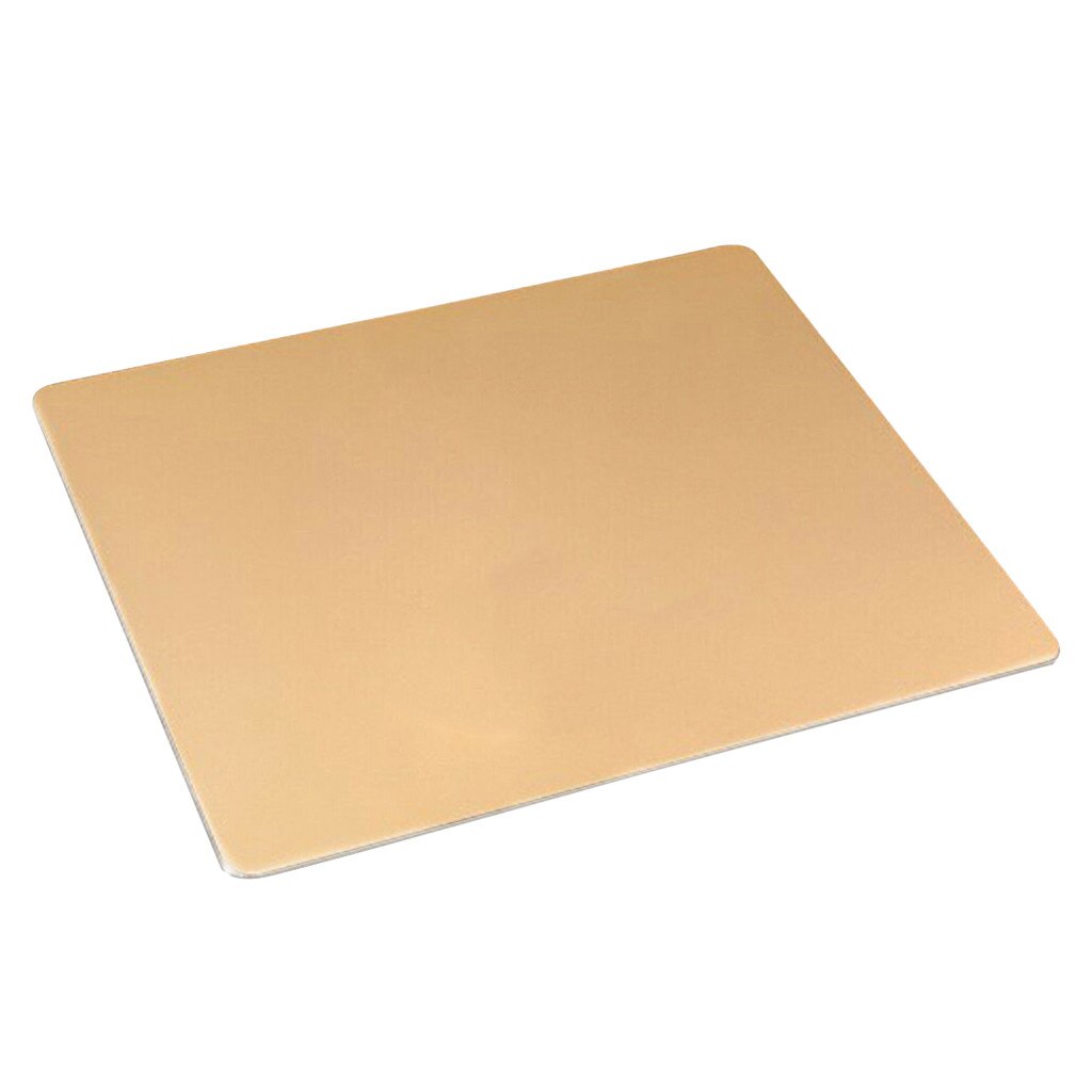 Aluminum Alloy Mouse Pad Anti-slip Mousepad Gaming Mice Mat for Computer Metal stamping Smooth Precise Fit Good and excellent: GDS