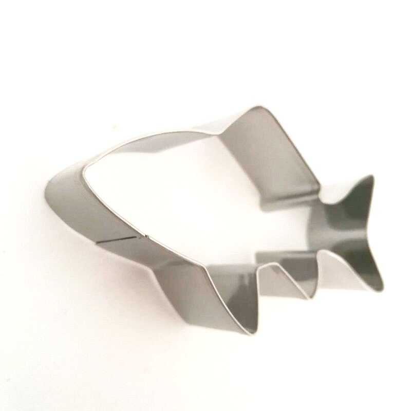 Small Fish Shape Stainless Steel Cookie Cutter Biscuit Baking Mold Fondant Cake Decorating Tools