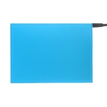 105mm x 148mm EL Panel Electroluminescent Sheet Neon Sheet + Actuator 12V Blue: Default Title
