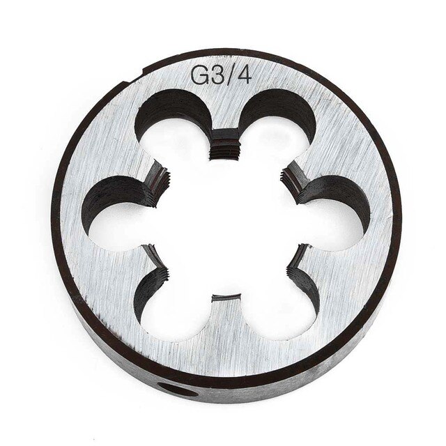 Thread Round Die Round BSP 3/8 1/2 High Duty Pipe 1/8 3/4 HSS: G3 4 14
