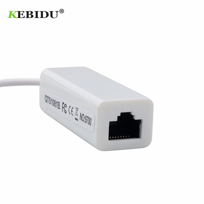 Newest Micro USB 2.0 Male To RJ-45 Female 5-Pin 10/100Mbps Ethernet LAN Network Card Adapter Windows For Android