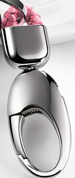 Tpu bilnøkkeldeksel hele deksler tilbehør til hyundai tucson creta  ix25 i10 i20 i30 verna mistra elantra: Rosa nøkkelring