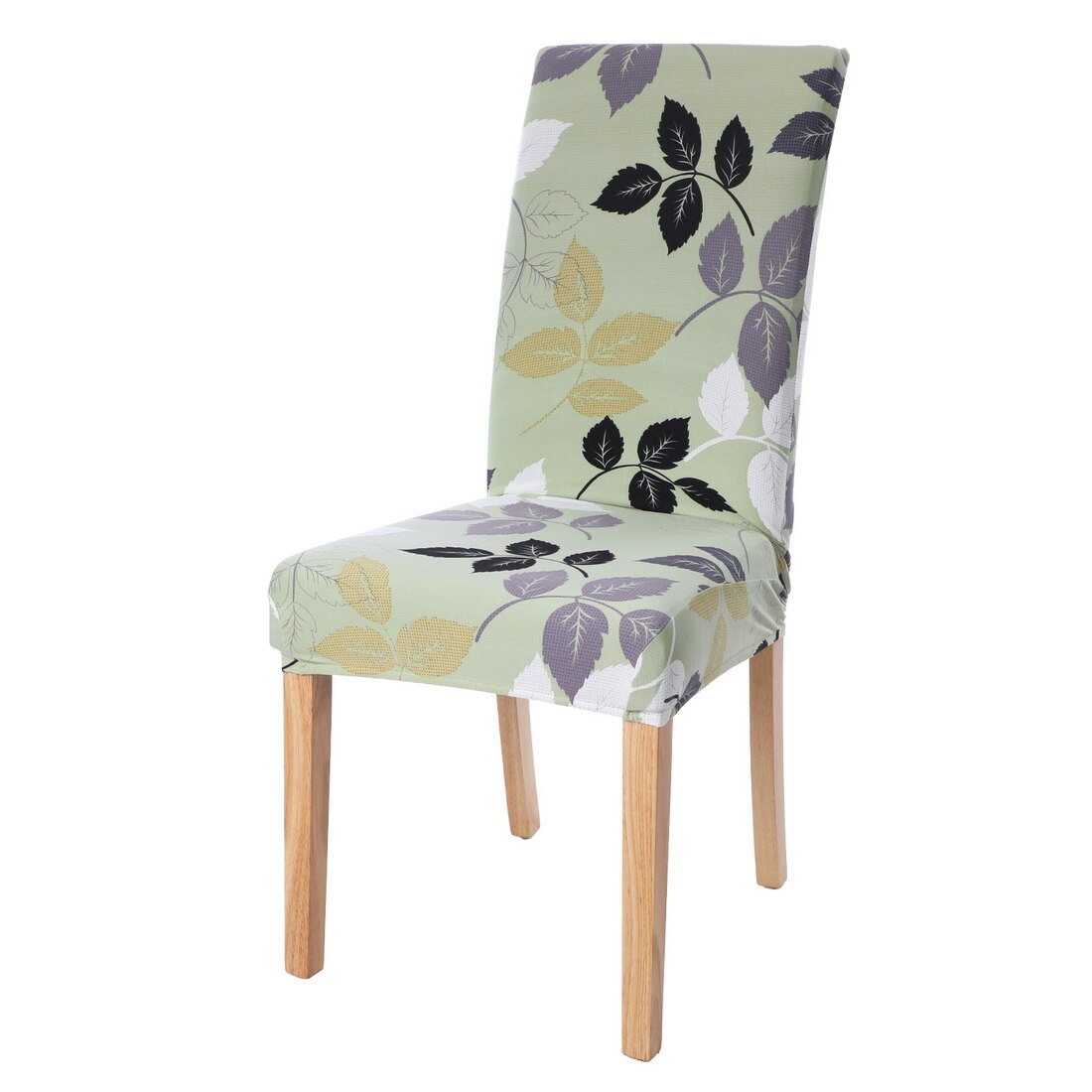 Elastische stoelhoes van spandex, woonkamer, eetkamerstoel, stretch, moderne bloemenprint, keuken, restaurant, hotel, hoes: 6-1pc