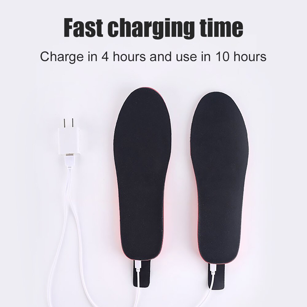 Beheizbare einlegesohlen mit fernbedienung, wiederaufladbare elektrische beheizbare schuheinlagen für wintersport, skifahren, jagen