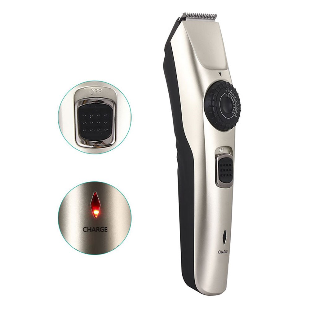 Toddlers Hair Clipper Rechargeable Trimmer Beard Trimer Grooming Kit Titanium Ceramic Blade Male Display Hair