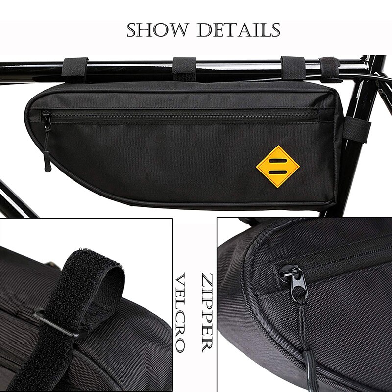 Universele Fiets Driehoek Tas Bike Frame Voor Tube Bag Waterdichte Fietsen Pannier Pouch Fietsen Apparatuur Accessoires