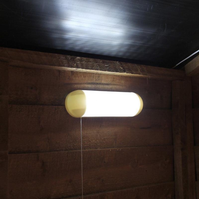 Dobbelt-lampe vægmonteret led solcelledrevet skur lys udendørs vandtæt sti garage stabil genopladelig