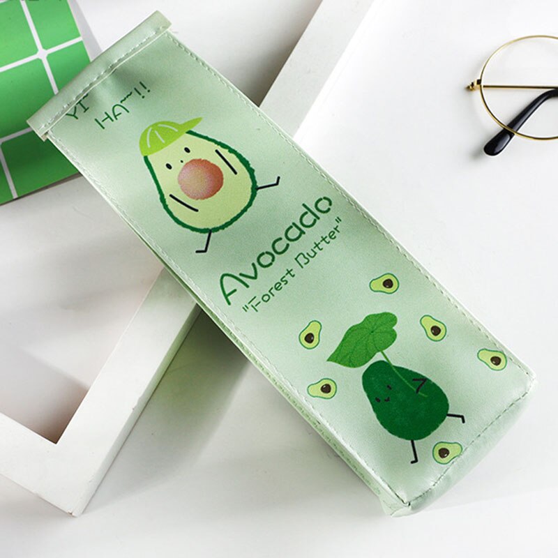 1 Pcs Avocado Serie Draagbare Potlood Tas Melk Doos Briefpapier Organizer Tas School Aanbod Studentenprijs: style 8