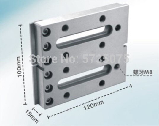 Wire cutting fixture jig tools low-speed wire cut edm machine jig clamp 70/80/90*8/12*23 120*50/100/150 150/220*50 edm jig tool