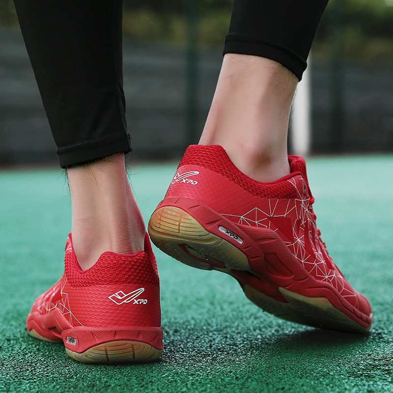 Badminton Sneakers Outdoor Anti Slip Badminton Shoes Red Blue Light Weight Tennnis Sneakers Brand