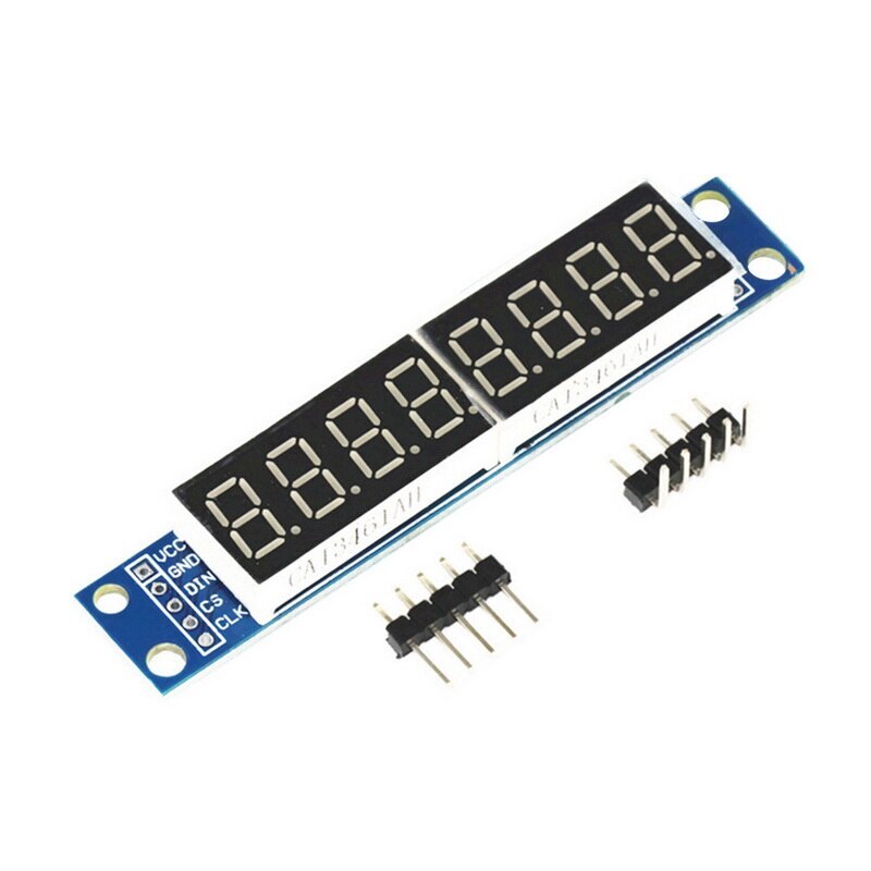 TM1637 4-Digit Led Display Buis Digitale Buis Led Display Module 7 Segment Klok Led Display Tube Met Klok 0.36 Inch Display: Blauw