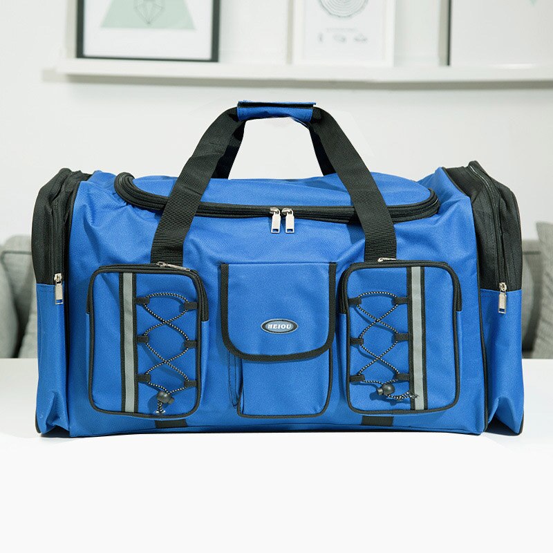 Grote Capaciteit Mannen Reistas Weekend Vrouwen Waterdichte Polyester Hand Bagage Grote Zak Mannelijke Reizen Duffle Zakken Verpakking cubes