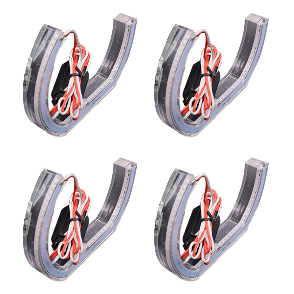 LEEPEE para BMW E90 E92 E93 F30 F35 E60 E53 Auto accesorios LED Angel Eyes DRL coche luces de circulación diurna