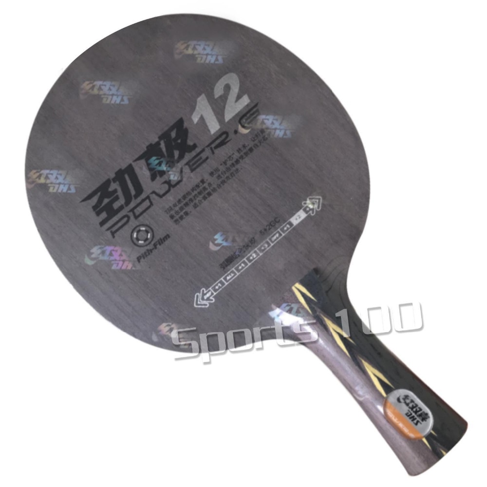 Original DHS PG12 AC Carbon Table Tennis Blade Loop Attack OFF FL handle and CS handle DHS ping pong bats