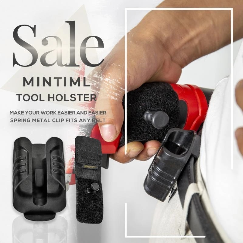 Mintiml™ Tool Holster Set Portable Electrician Tool Pouch Bag Impact Driver Drill Holster Cordless Drill Holder Waist Tool Bag
