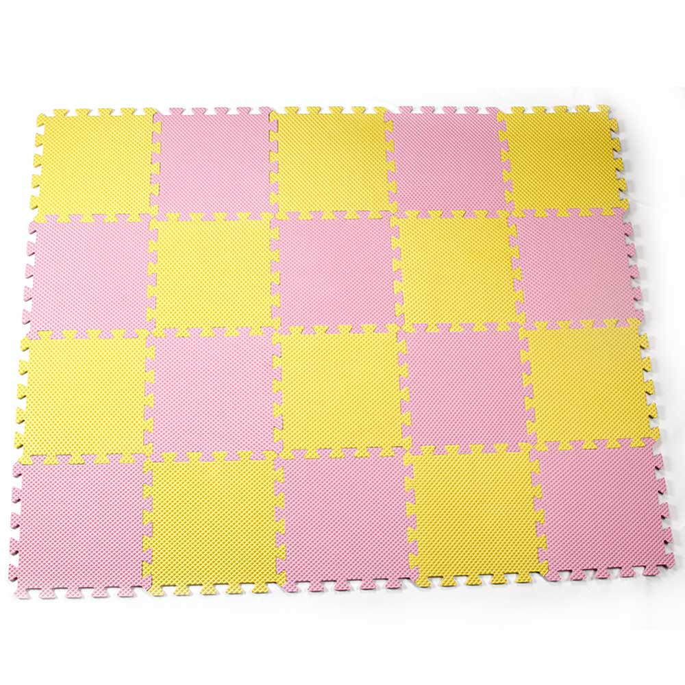 20 kpl/setti baby eva vaahtomuovi palapeli leikkimatto /lasten matot lelut matto lasten lukittava harjoituslattialaatat, kukin :29*29*0.8cm: Wj3023ac