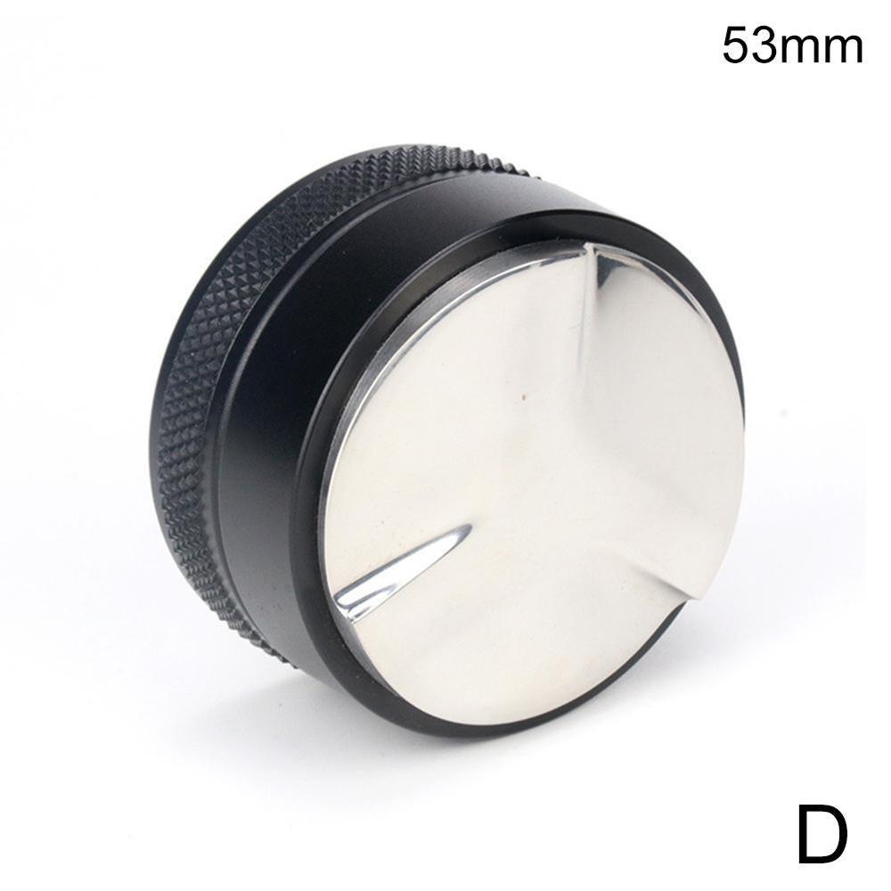 Adjustable 304Stainless Steel Coffee Espresso Tamper Angled Distribution Slopes Base Thread Four Macaron Tools Convex O4B7: D