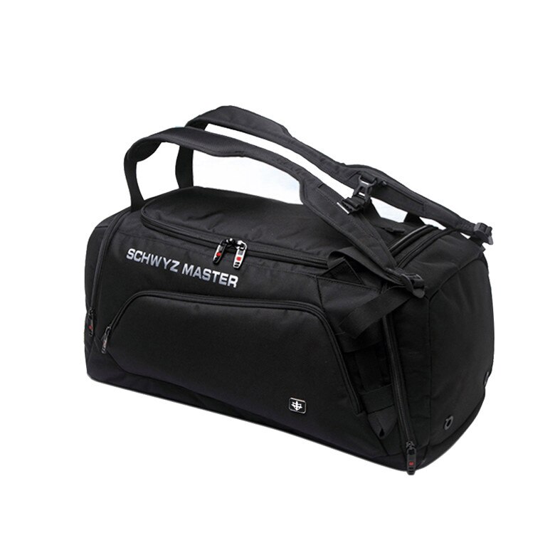 Swiss Men Travel Bags Luggage Oxford Duffle Bags Travel Handbag Waterproof Weekend Bag Large Capacity Multifunction Shoulder bag: Large