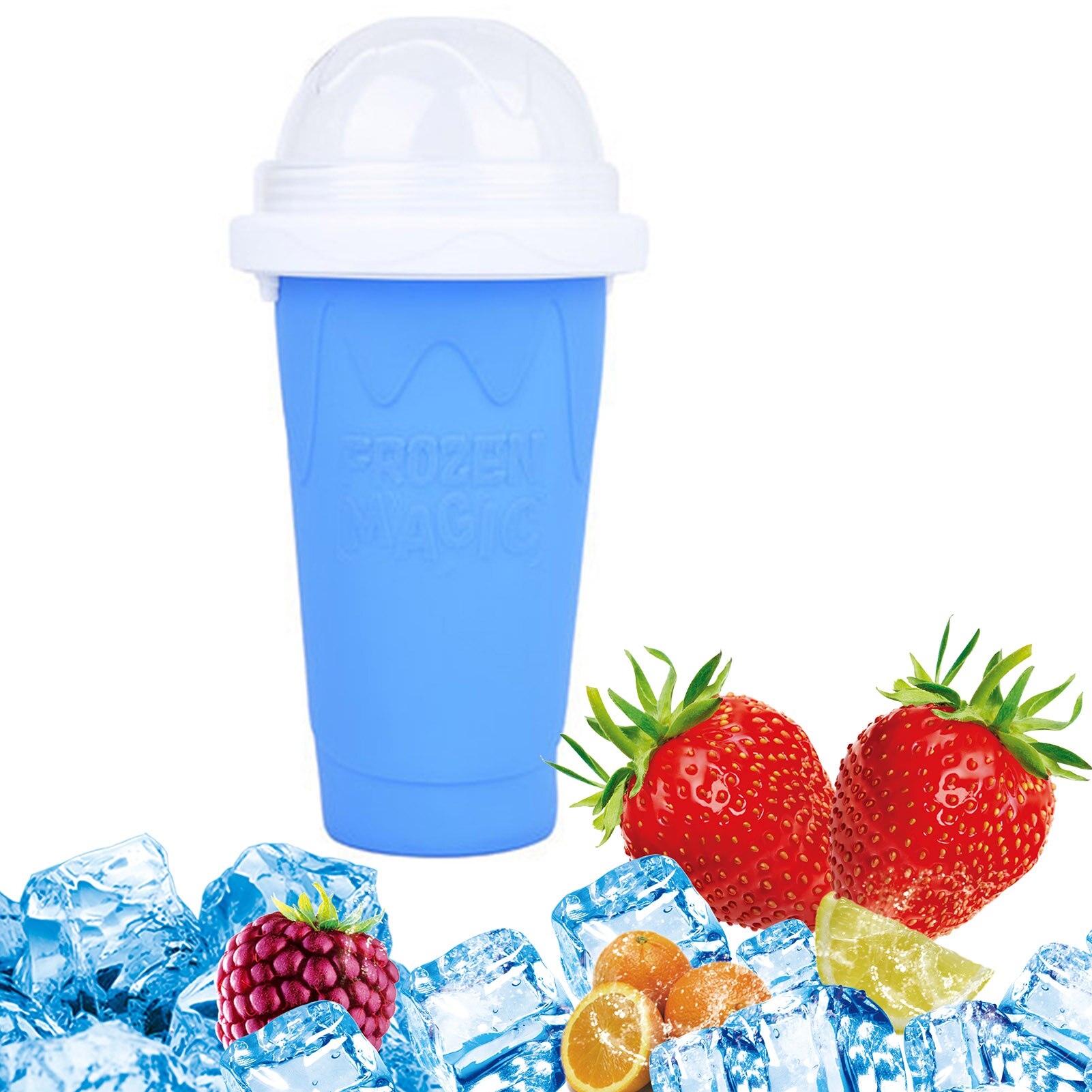Machine à Slushie, tasse de refroidissement pour Smoothie, broyeur de glace domestique, tasse de refroidissement pour Slushie surgelée, pour lait fait maison