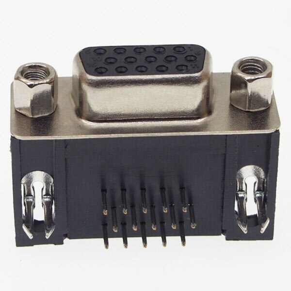 DR15 Female connector DB15 female socket 15pin 3 rows VGA connecting serial port soldering wire