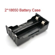 Plastic Diy Lithium Batterij Doos Batterij Houder Met Pin Geschikt Voor 2*18650 (3.7 V-7.4 V) lithium Batterij Case Hoge Qua