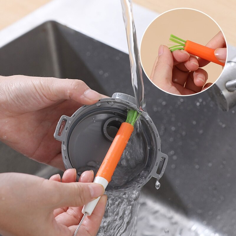 B2EB Baby Melk Fles Wassen Borstel Zuigfles Stro Glazen Buis Reinigingsborstel