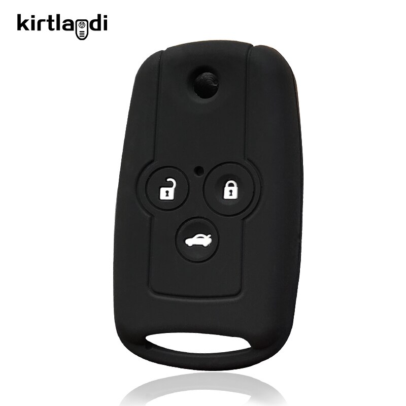 10 Unidades De Carcasa De Llave Remota 3 Botones Para Honda Odyssey, Ridgeline, Accord, CR-V – Repuesto