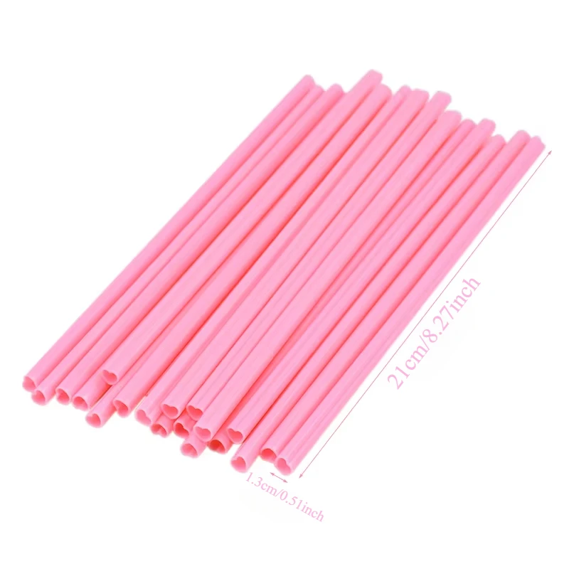 50 Uds. Pajitas desechables rosas en forma de corazón para beber, pajitas con boca de amor, suministros para de cumpleaños y boda, del Día de San Valentín