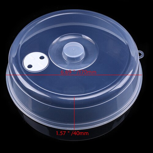 Tapa de sellado de plástico para almacenamiento de alimentos tapa de horno de microondas, tapas de platos para refrigerador, placa, tapa para polvo, herramienta de cocina: Default Title