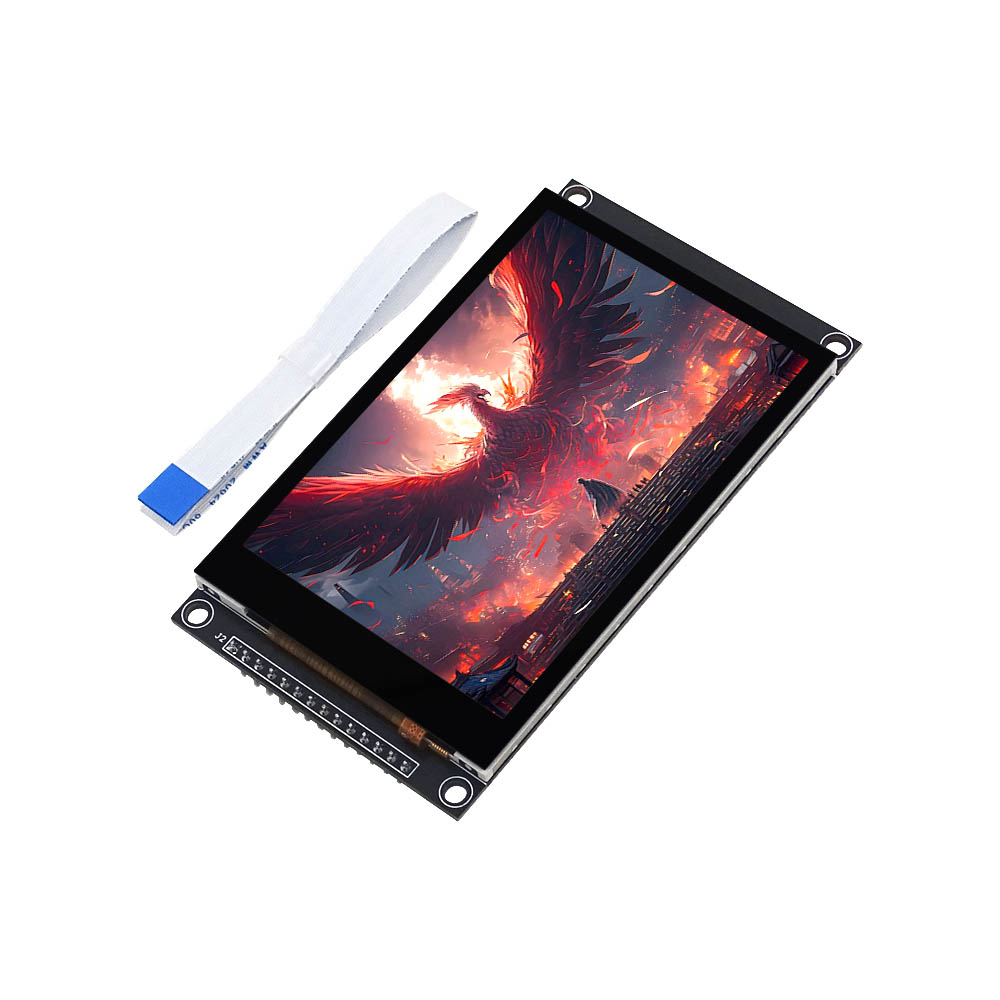 Módulo de pantalla táctil capacitiva con pantalla LCD IPS de 2,8/3,3/3,5 pulgadas 240*320/320*480 IPS: Rojo