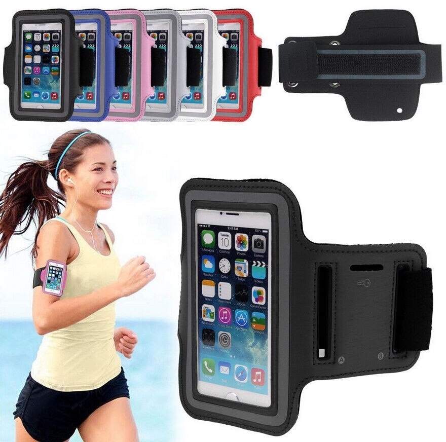 11 cores 5.5 "ciclismo correndo jogging esportes ginásio braçadeira caso capa titular do telefone para iphone 6/7 plus