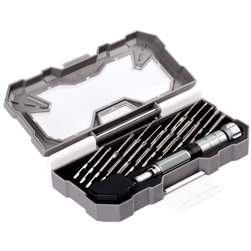 Nanch 23 in 1 precisieschroevendraaier met ingebouwde verlengschacht ,23 magnetische bits