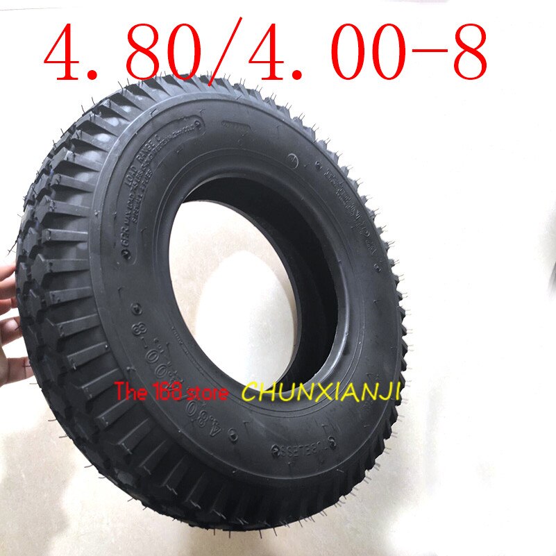 4.80/4.00-8 Tubeless Park Carousel Tire 400-8 Inch Road Trailer Tire Vacuum Tyre