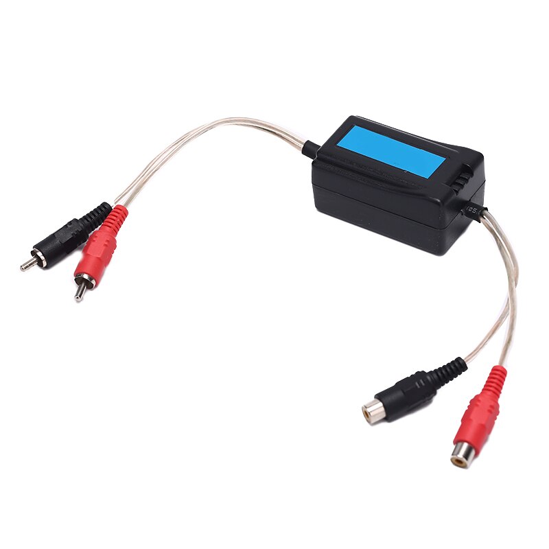6.3*3.8*3cm smukke bil auto hjemmestereo mini jordsløjfe isolator støjreduktion filter bil-styling