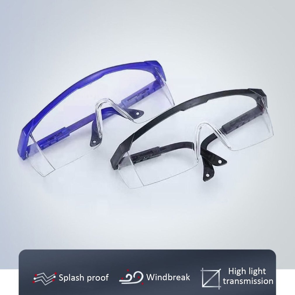 Protective Safety Glasses Work Anti Dust Eye Anti-Fog Antisand windproof Anti Dust Saliva Transparent Goggles Eye Protection