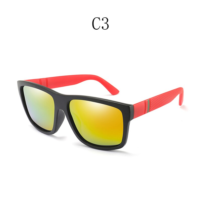 Polaroid Sonnenbrille Unisex Platz Vintage Sonnenbrille Berühmte Sunglases Polarisierte Sonnenbrille Oculos Feminino für Frauen Männer: 7-KP1055-C3