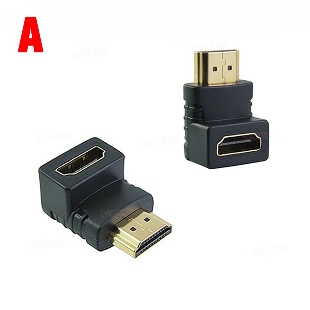1PCS Mini Micro HDMI Cable Connector Adapter DVI HDMI-compatible Male to Female Converters for 1080P HDTV Cable Adaptor Extender: A